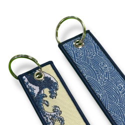 Waves Japan Sun Schlüsselband kurz SY-054 gestickt