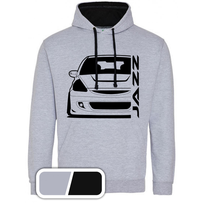 Honda Jazz GD 2001-2008 Mugen Outline Modern Hoodie Varsity