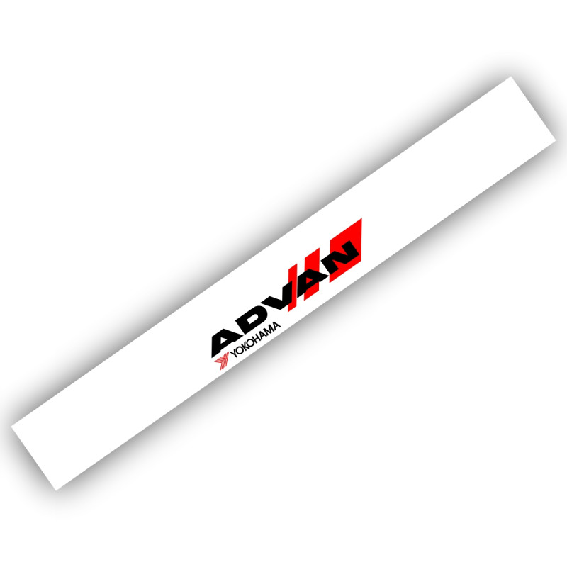 Advan Yokohama Banner weiß W-007 W