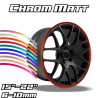 Felgenringe Chrom Matt Farbe 15 bis 22 Zoll