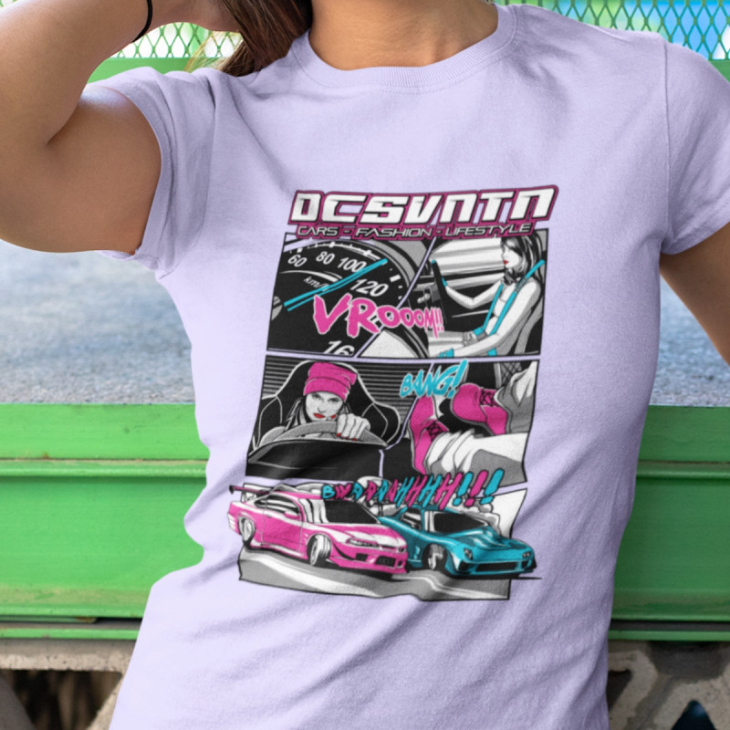 Drift Battle Vrooom Bang T-Shirt CP-047