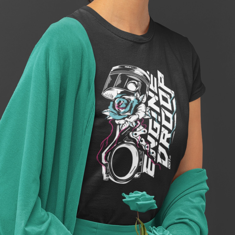 Engine Drops Rose T-Shirt CP-049