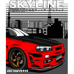 Skyline Nissan GTR34 CP-067