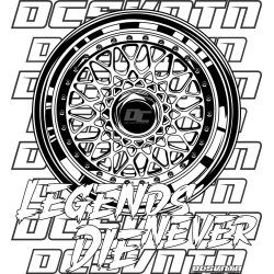 Legends Never Die Brust und Rücken CP-068