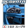 Toyota Supra MK4 Widebody T-Shirt Brust und Rücken CP-091