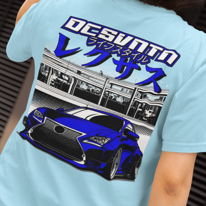 Lexus RC F T-Shirt Brust, Ärmel Rücken CP-073