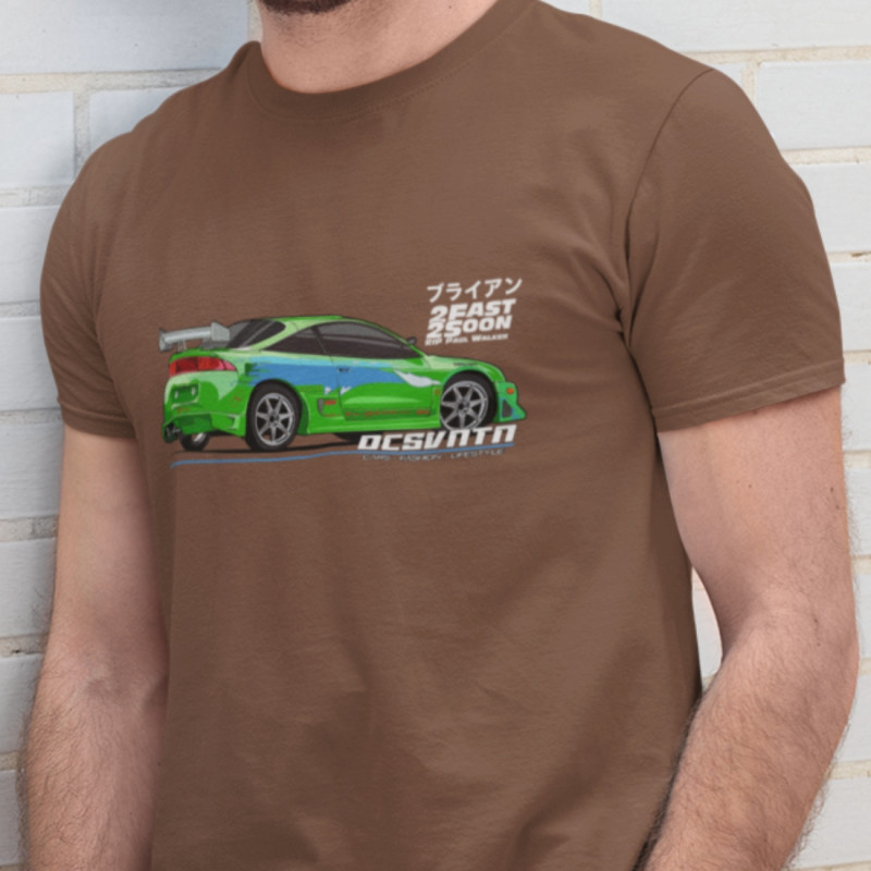 Mitsubishi Eclipse Paul Walker T-Shirt CP-086