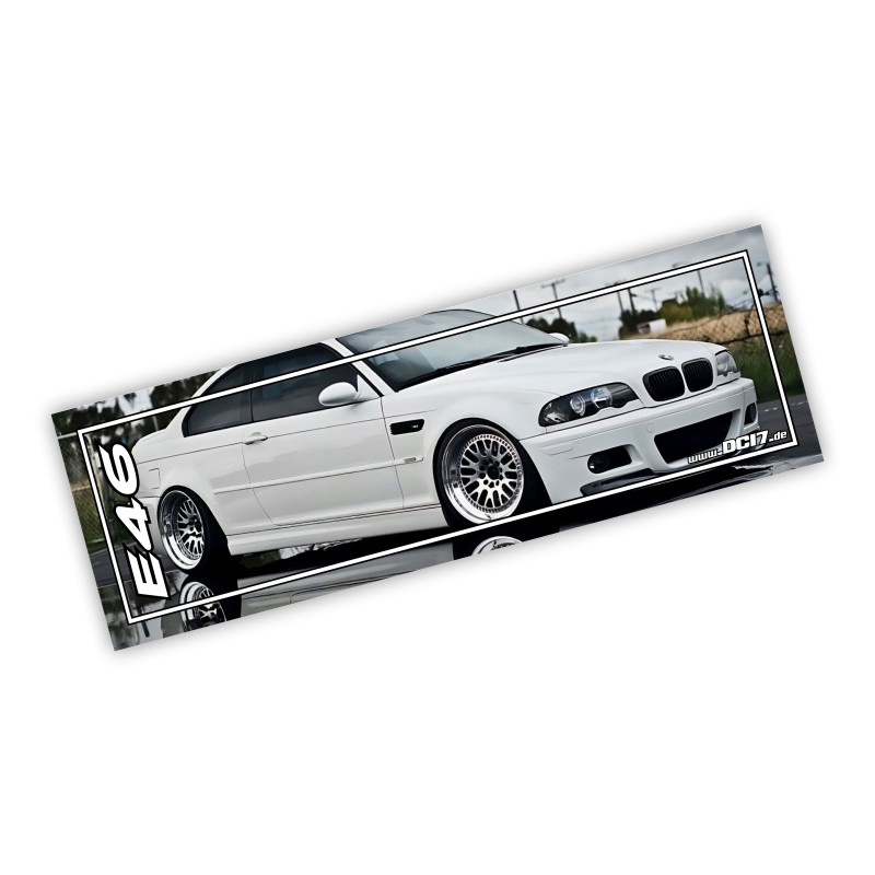 BMW E46 Tuning Slapsticker Decal Sticker Stickers