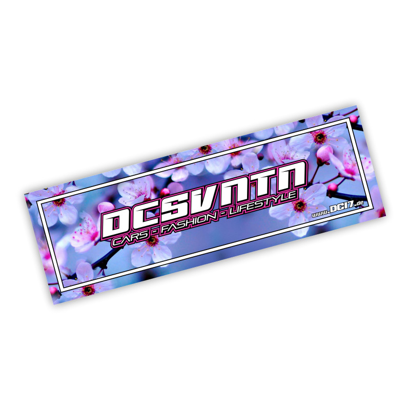 Cherry Blossum DC17 Tuning Slapsticker Decal Sticker Stickers