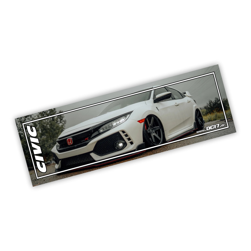 Civic Type R FK8 Tuning Slapsticker Decal Sticker Stickers