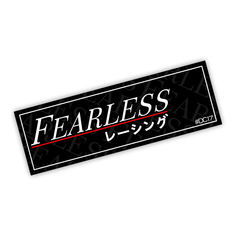 Fearless Racing Tuning Slapsticker Decal Sticker Stickers