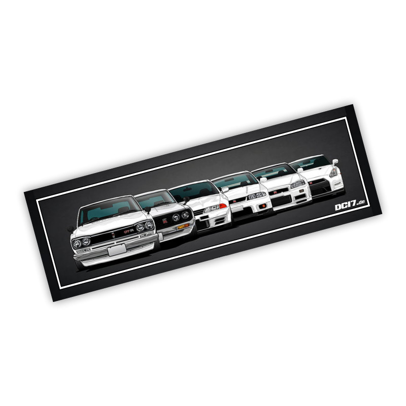 Generation Skyline Tuning Slapsticker Decal Sticker Stickers