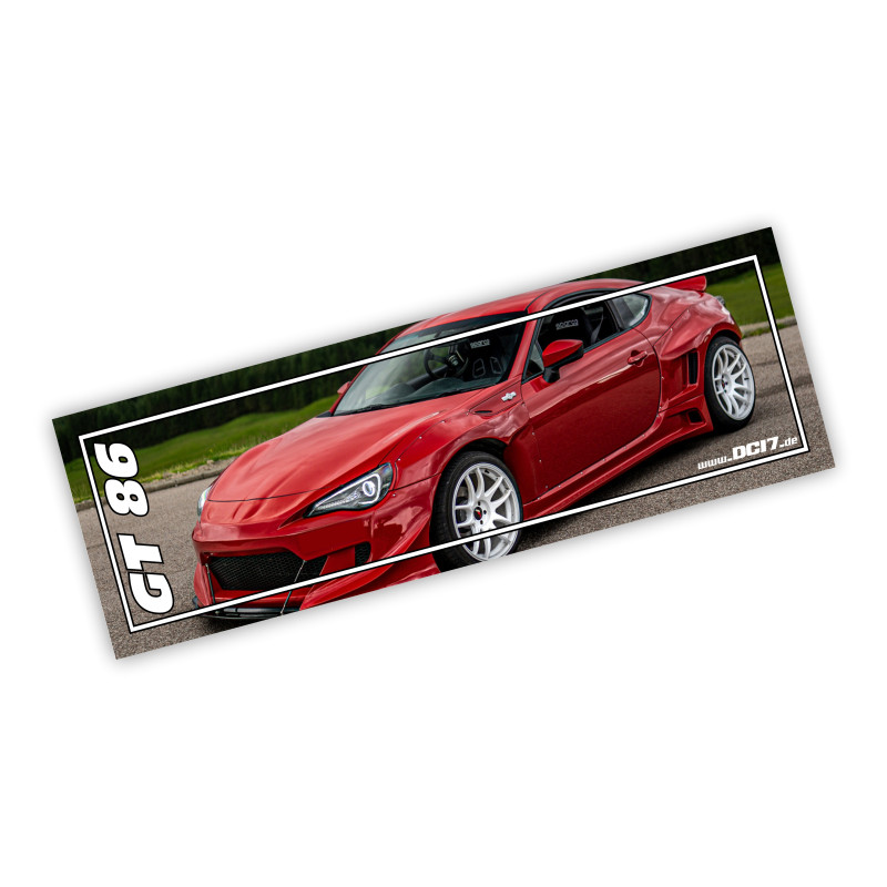 GT 86 Toyota Tuning Slapsticker Decal Sticker Stickers