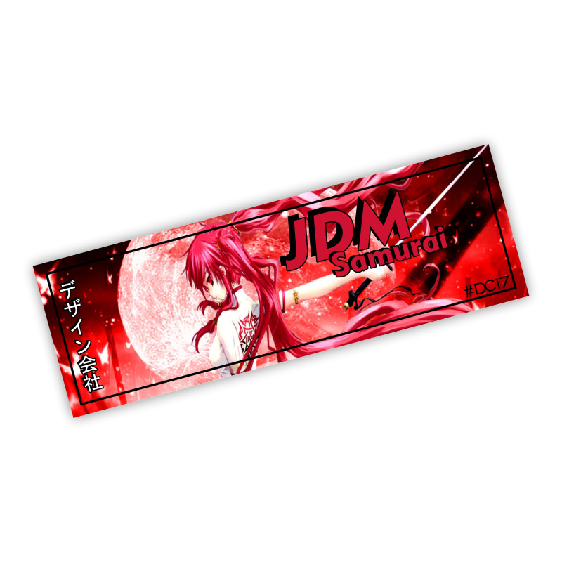 JDM Samurai Tuning Slapsticker Decal Sticker Stickers