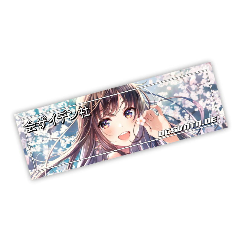 Manga Cute Japanisch Tuning Slapsticker Decal Sticker Stickers