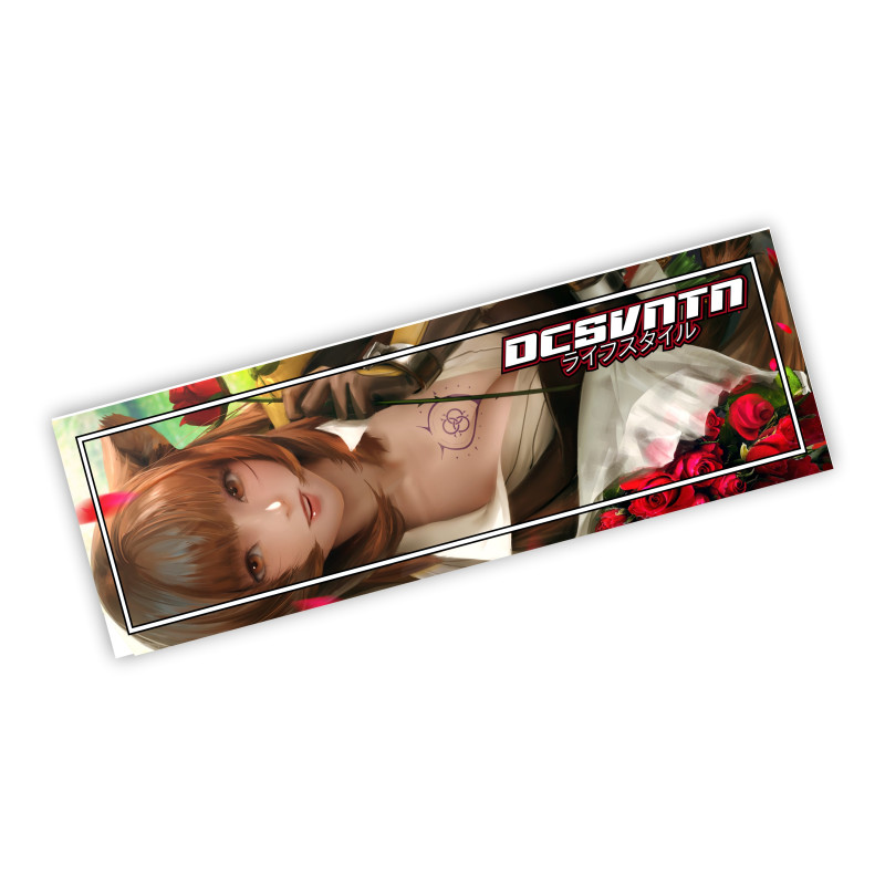 Manga Rose Summer II Tuning Slapsticker Decal Sticker Stickers