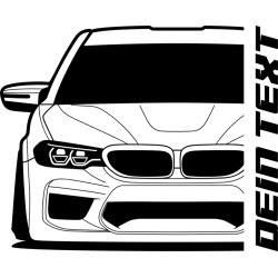 Bmw F90 2018 T-Shirt Lady