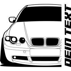 Bmw E46 Compact 2001 Varsity Hoodie