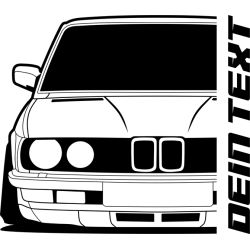 BMW E28 5er 1981 Hoodie