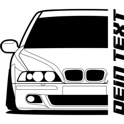 BMW Limousine E39 1998 Varsity Hoodie