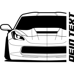 Chevrolet Corvette C7 Stingray 2014 Hoodie