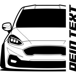 Ford Fiesta ST MK8 2018 T-Shirt