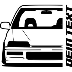 Honda Civic EE9 1989 Hoodie Varsity