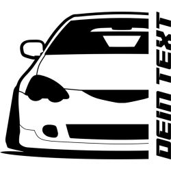 Honda Integra DC 2001Hoodie Lady