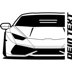Lamborghini Huracán 2014 Hoodie Lady