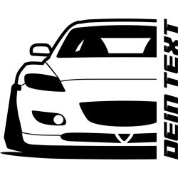 Mazda RX8 2003 T-Shirt Lady