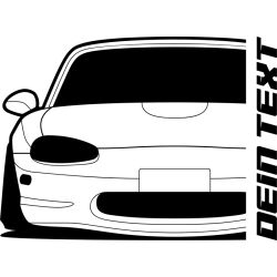 Mazda MX5 NB 1998 Varsity Hoodie