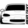 Mazda MX5 NB 1998 T-Shirt Lady