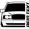 Mercedes E190 W201 1982 Hoodie Lady