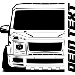 Mercedes G63 G Klasse 2018T-Shirt Lady