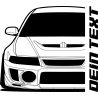 Mitsubishi Lancer Evolution 5 EVO 1998 T-Shirt Lady