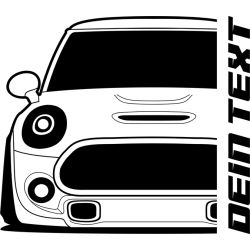 Mini Cooper S F57 2014 Hoodie Lady