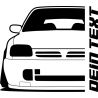 Nissan Micra K11 1992 Hoodie Lady