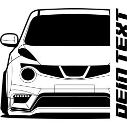 Nissan Juke Nismo 2013T-Shirt Lady