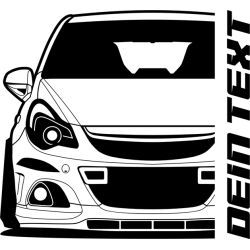 Opel Corsa D OPC Nürburgring 2013 Varsity Hoodie