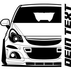 Opel Corsa D OPC 2007 T-Shirt