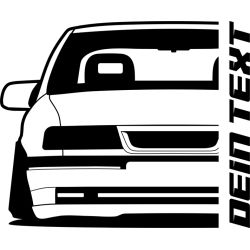Opel Vectra A 1988 T-Shirt Lady