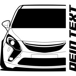 Opel Zafira C OPC 2011 Hoodie Lady