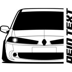 Renault Megane II RS 2006 T-Shirt Lady
