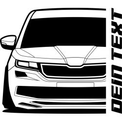 Skoda Kodiaq I RS 2017 Varsity Hoodie