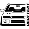 Subaru Impreza GC8 WRX STI 1998 Hoodie Lady