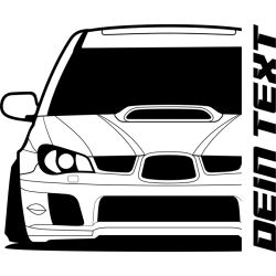 Subaru Impreza GD WRX STI 2006 Hoodie