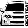 Subaru Impreza GR WRX STI 2007 Hoodie Lady