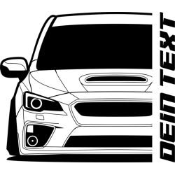 Subaru Impreza WRX STI 2014 T-Shirt Lady