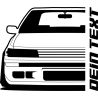 Toyota Corolla AE92 GTI 1987 Hoodie Lady