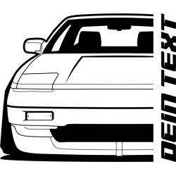 Toyota MR2 MK1 SW10 1984 Hoodie